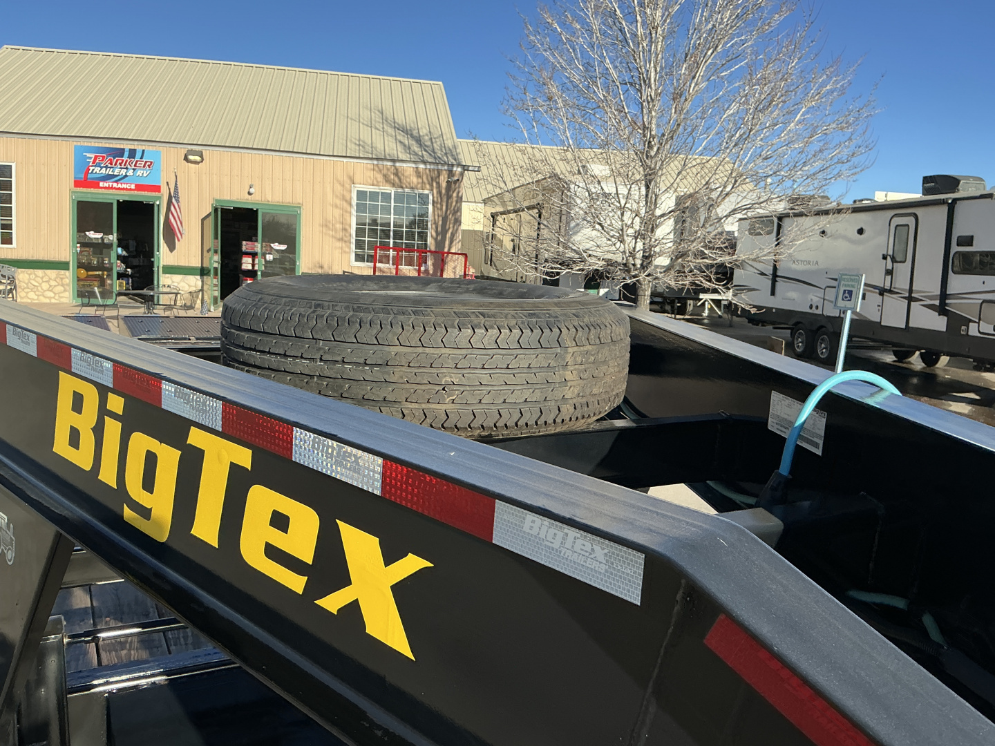 Used 2023 Big Tex Trailers Flatbed Trailer