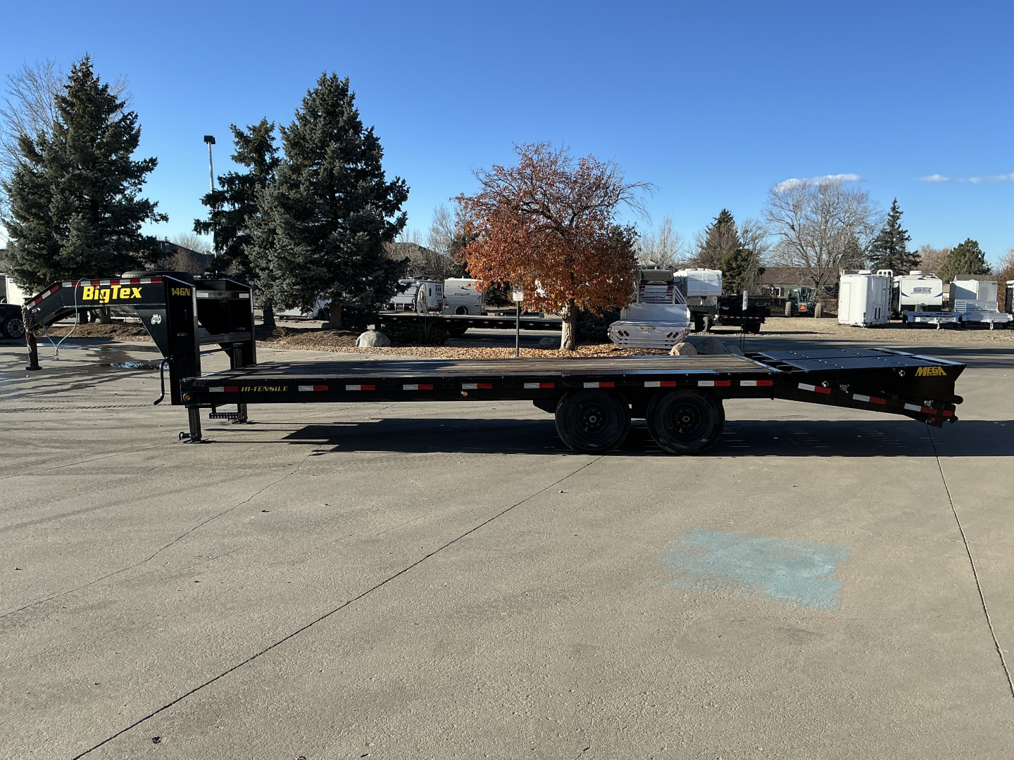 Used 2023 Big Tex Trailers Flatbed Trailer