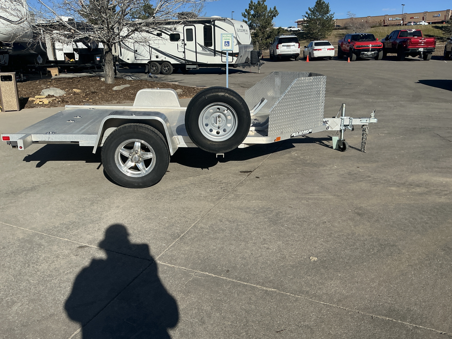 Used 2018 Aluma MC2 Utility Trailer