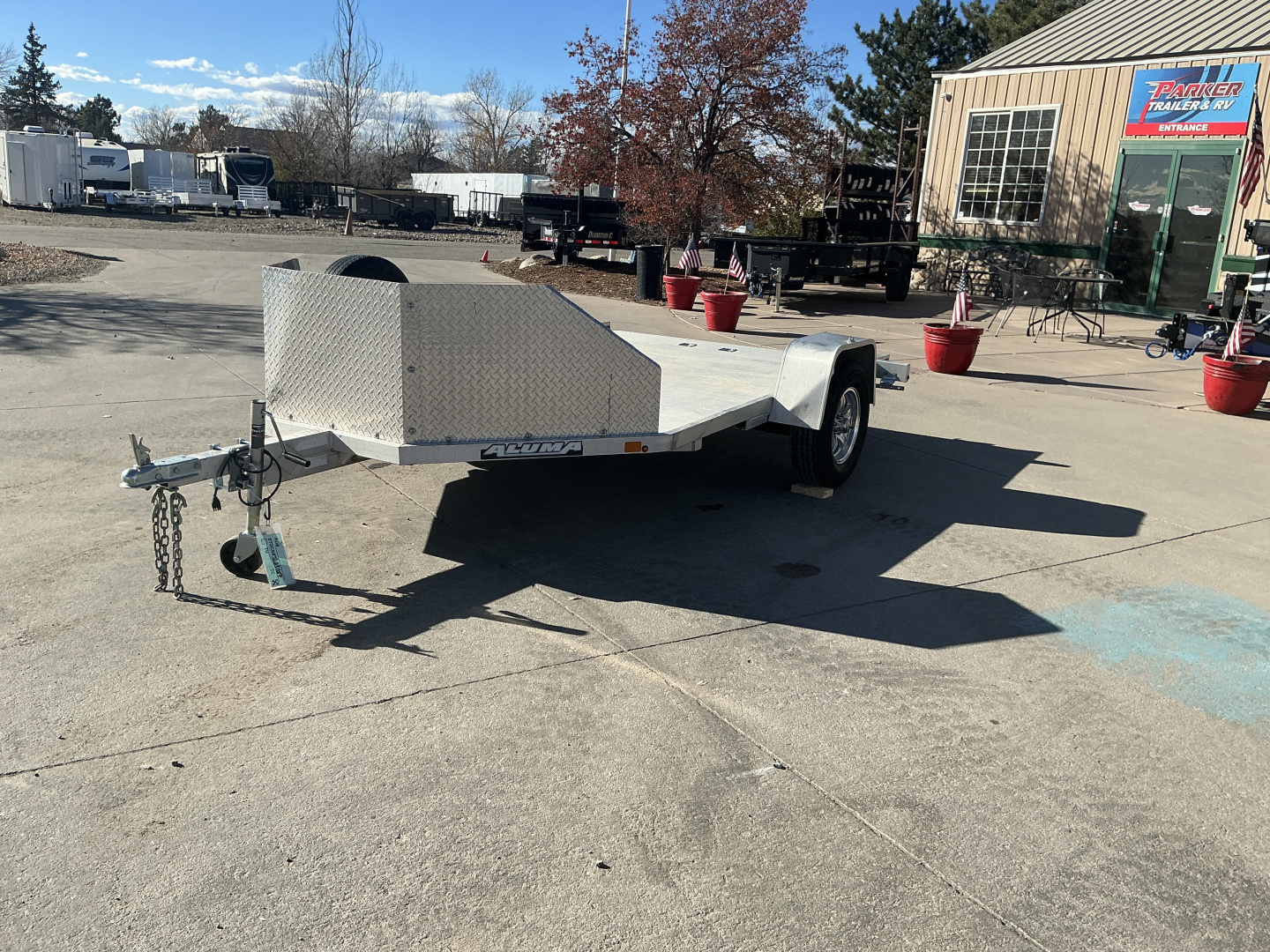 Used 2018 Aluma MC2 Utility Trailer