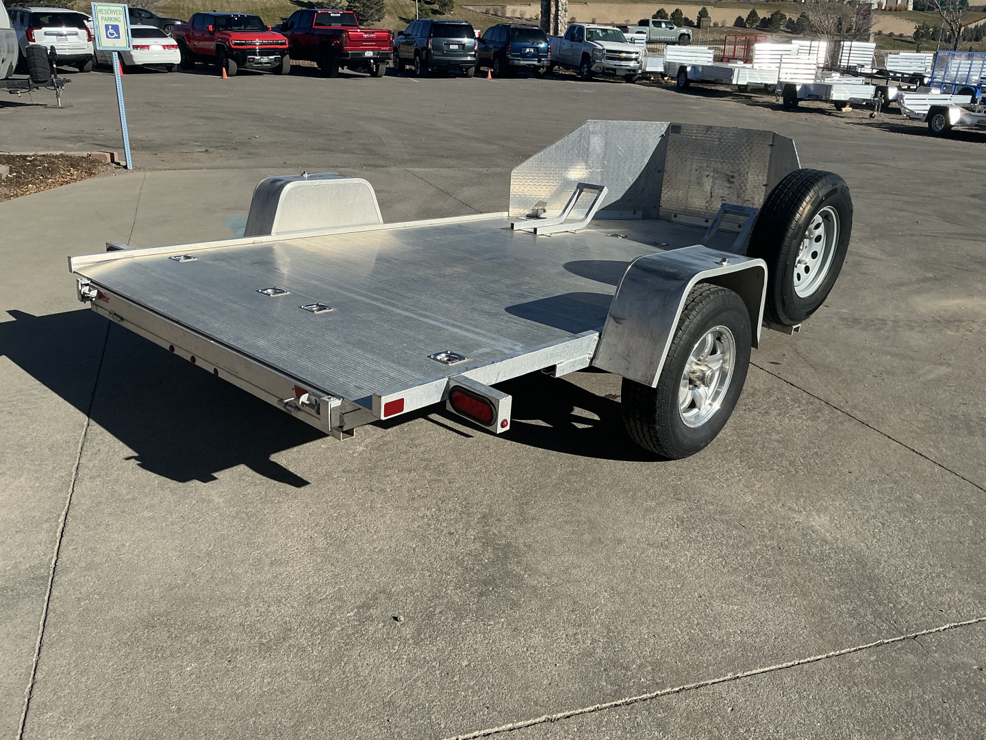 Used 2018 Aluma MC2 Utility Trailer