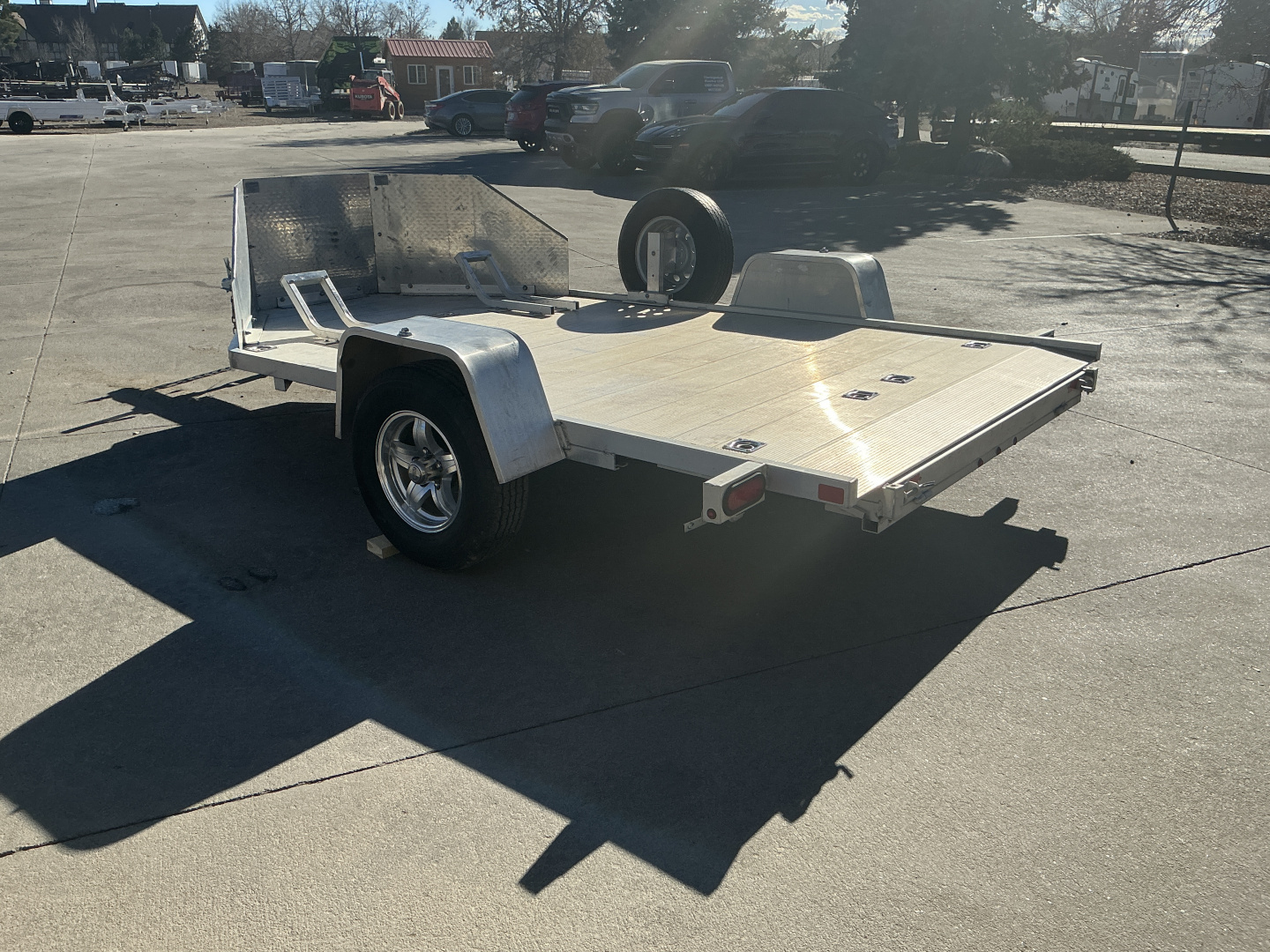 Used 2018 Aluma MC2 Utility Trailer
