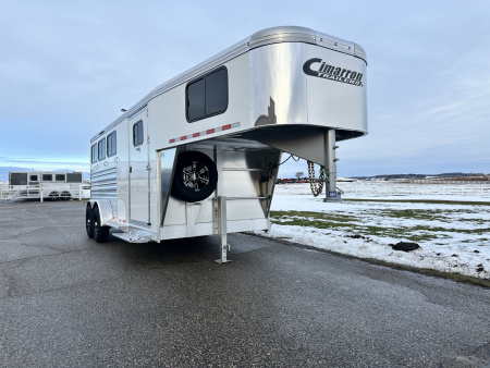 New 2026 Cimarron 3H Northstar R.T.G. GN Horse Trailer