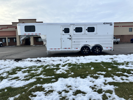New 2026 Cimarron 3H Northstar R.T.G. GN Horse Trailer