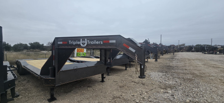 New 2026 Triple R - Drive Over Fender - 102  x 26' Equipment Trailer