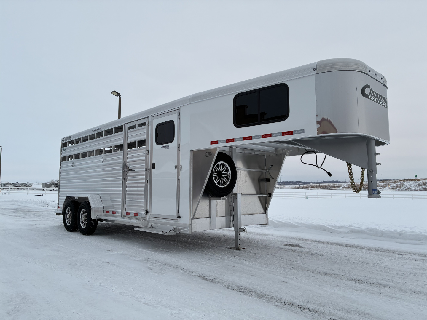 New 2026 Cimarron 20' Lonestar Stock / Stock Combo Trailer