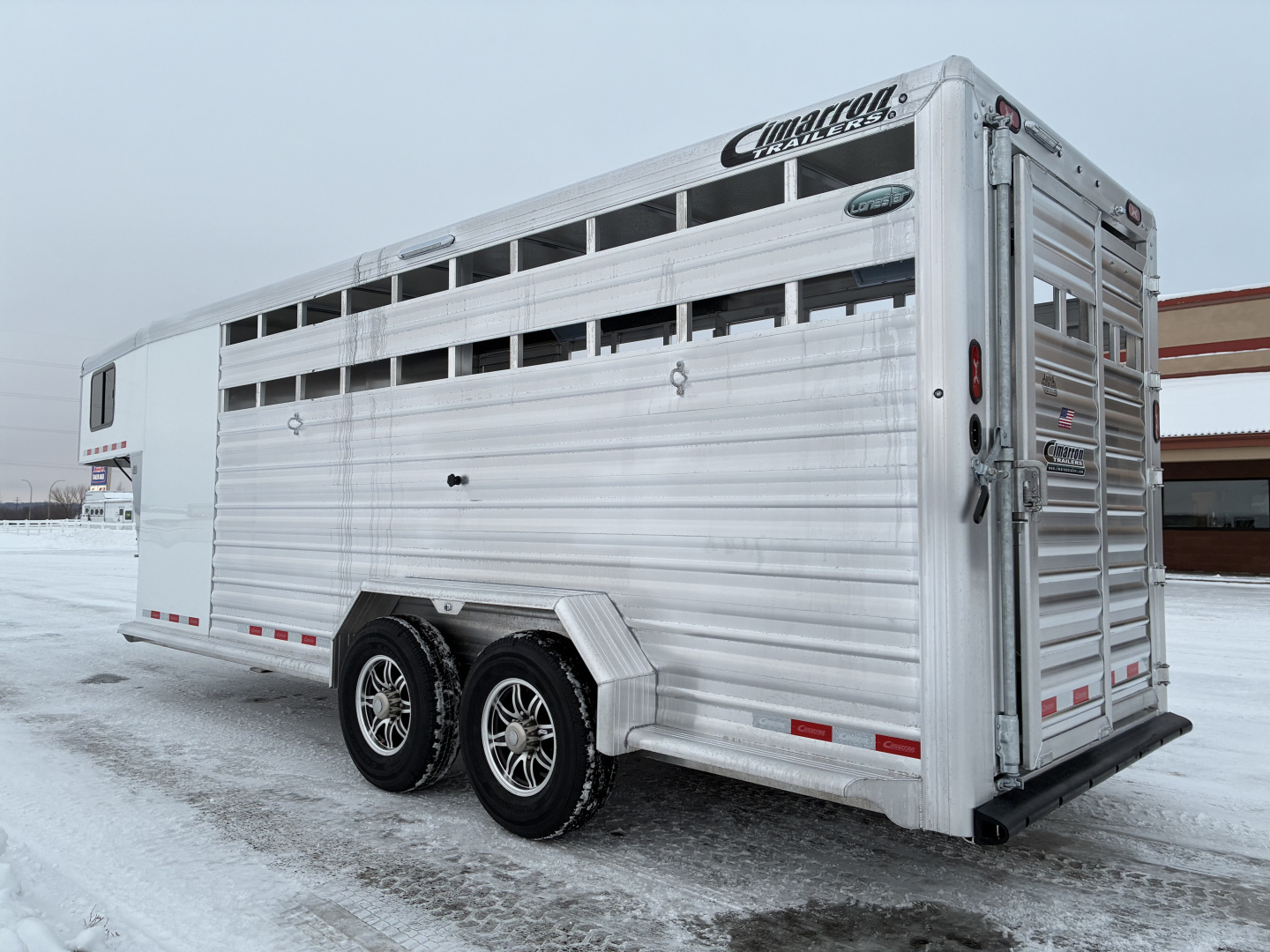 New 2026 Cimarron 20' Lonestar Stock / Stock Combo Trailer