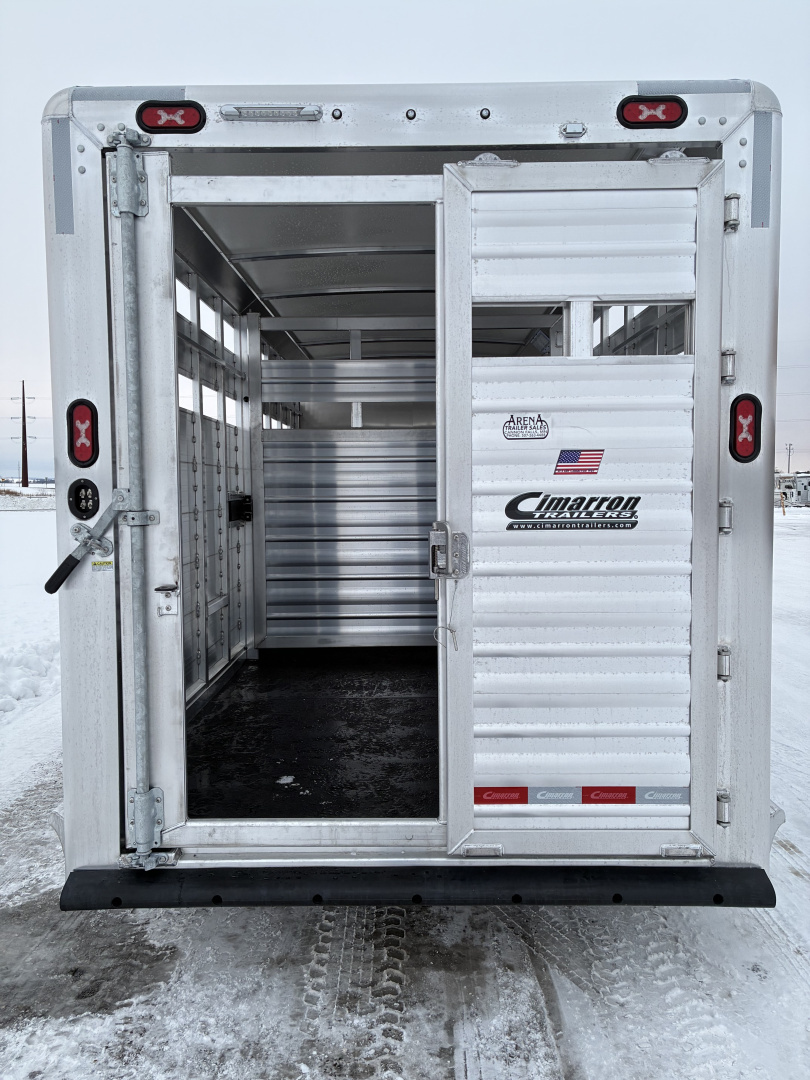 New 2026 Cimarron 20' Lonestar Stock / Stock Combo Trailer