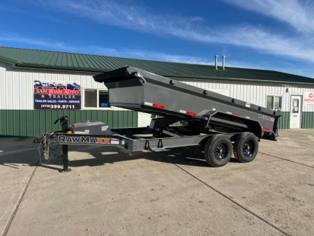 New 2026 RawMaxx GDX 83 x14' Dump Dump Trailer