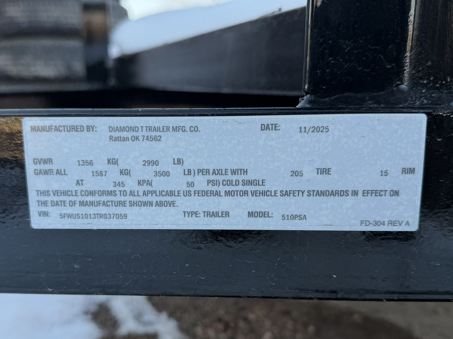 New 2026 Diamond T 5-10 Prowler Ramp Gate Utility 3K GVWR