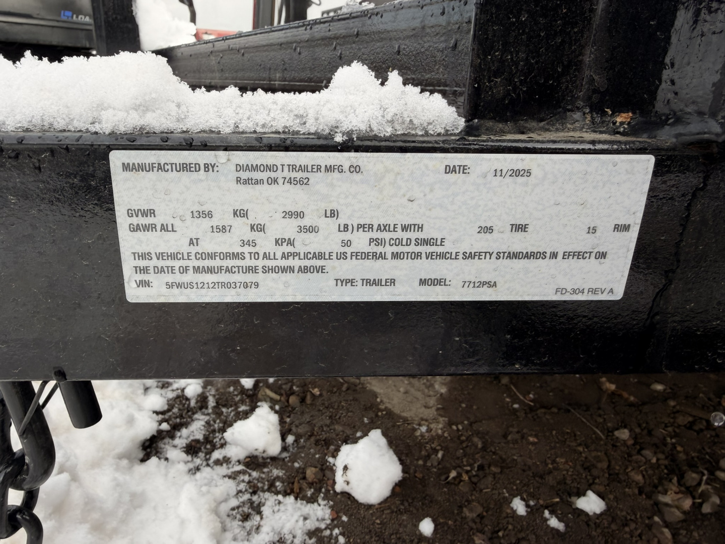 New 2026 Diamond T 6.5-12 Prowler Rampgate Utility 3K GVWR