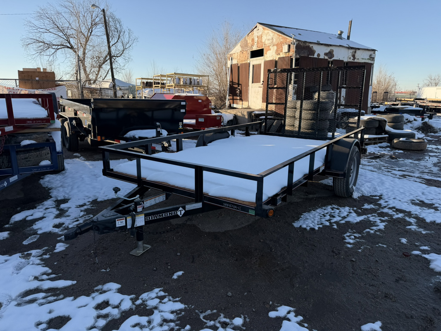 New 2026 Diamond T 6-12 Ramp Gate Utility 3K GVWR