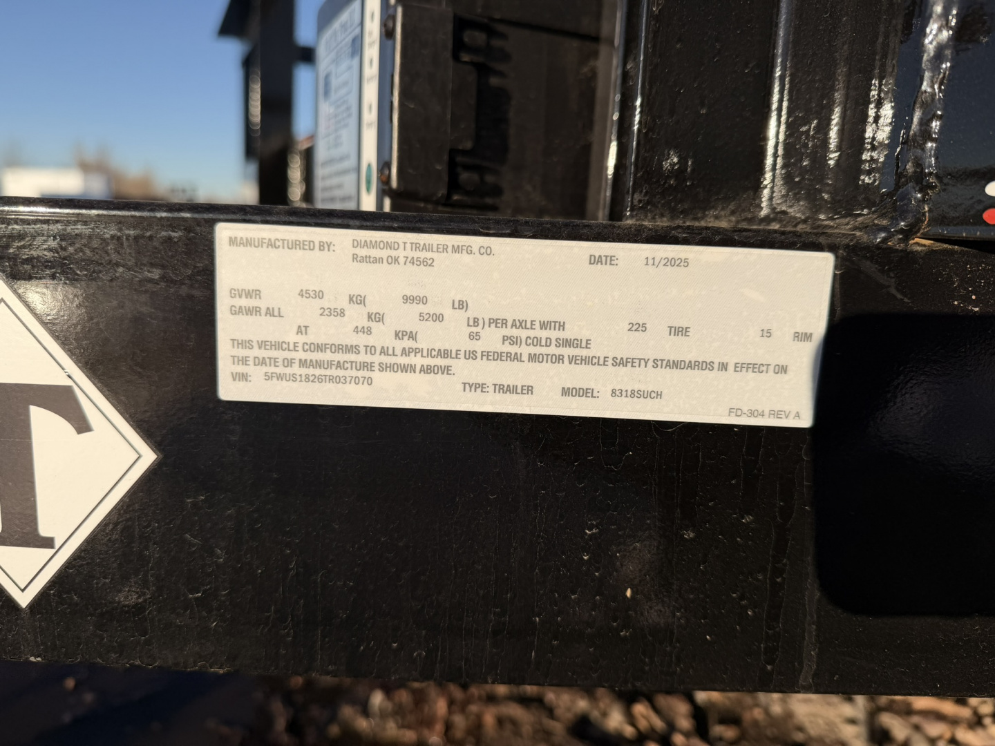 New 2026 Diamond T 7-18 Heavy Duty Tandem Axle Split Gate Utlity 10K GVWR