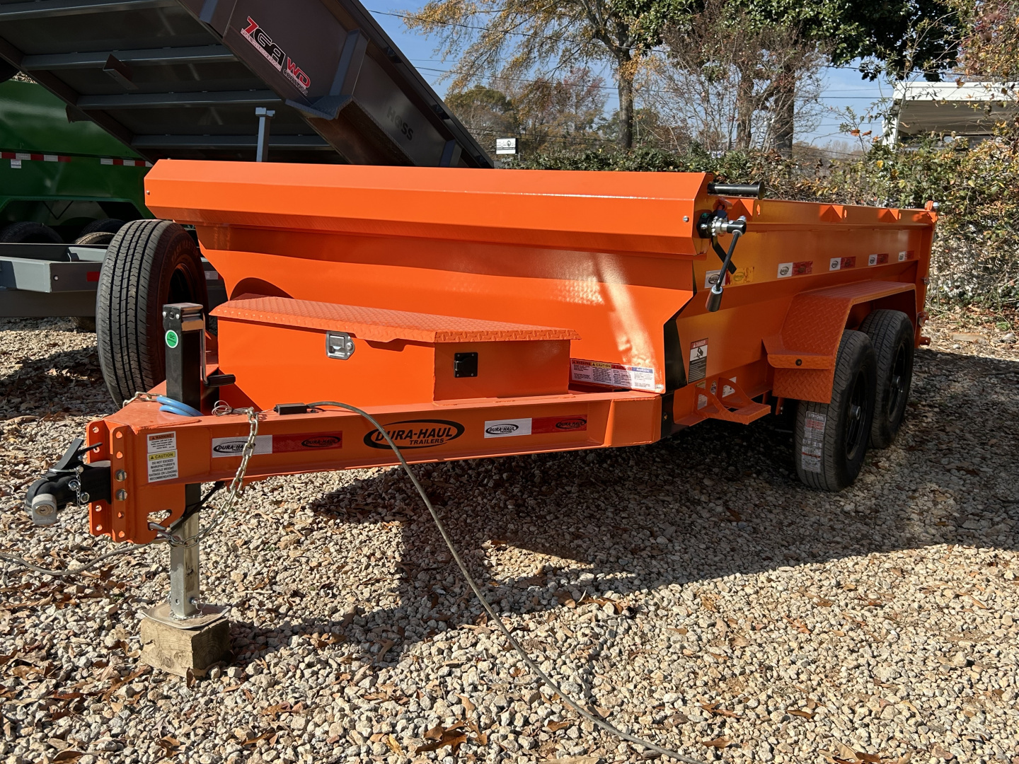 New 2026 Dura-Haul 6x12 TA 10k Dump Trailer