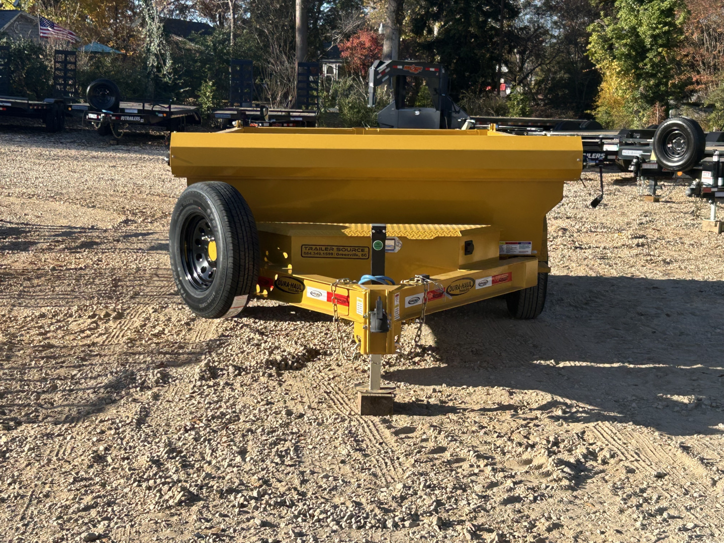 New 2026 Dura-Haul 6x12 TA 10k Dump Trailer