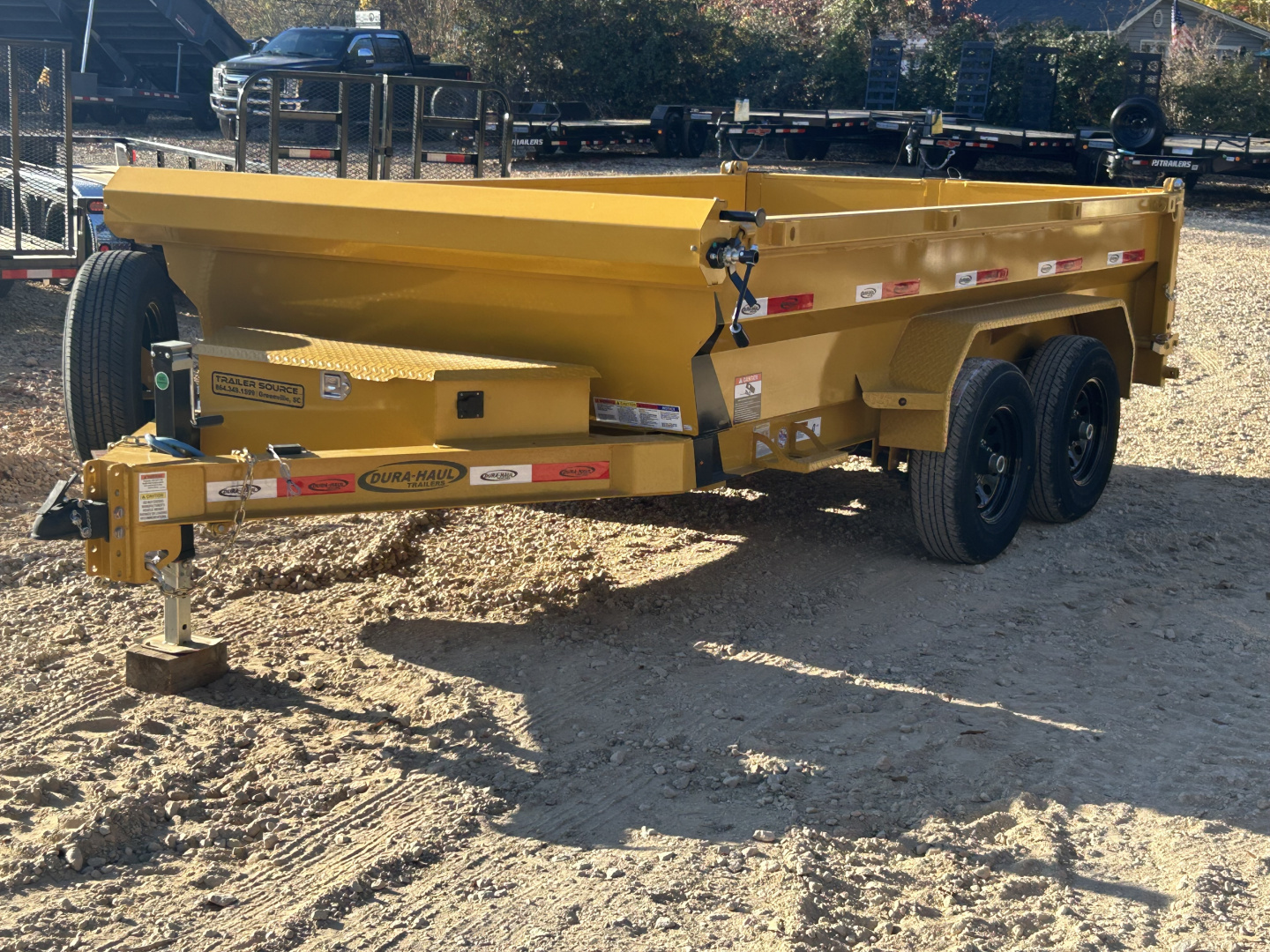 New 2026 Dura-Haul 6x12 TA 10k Dump Trailer