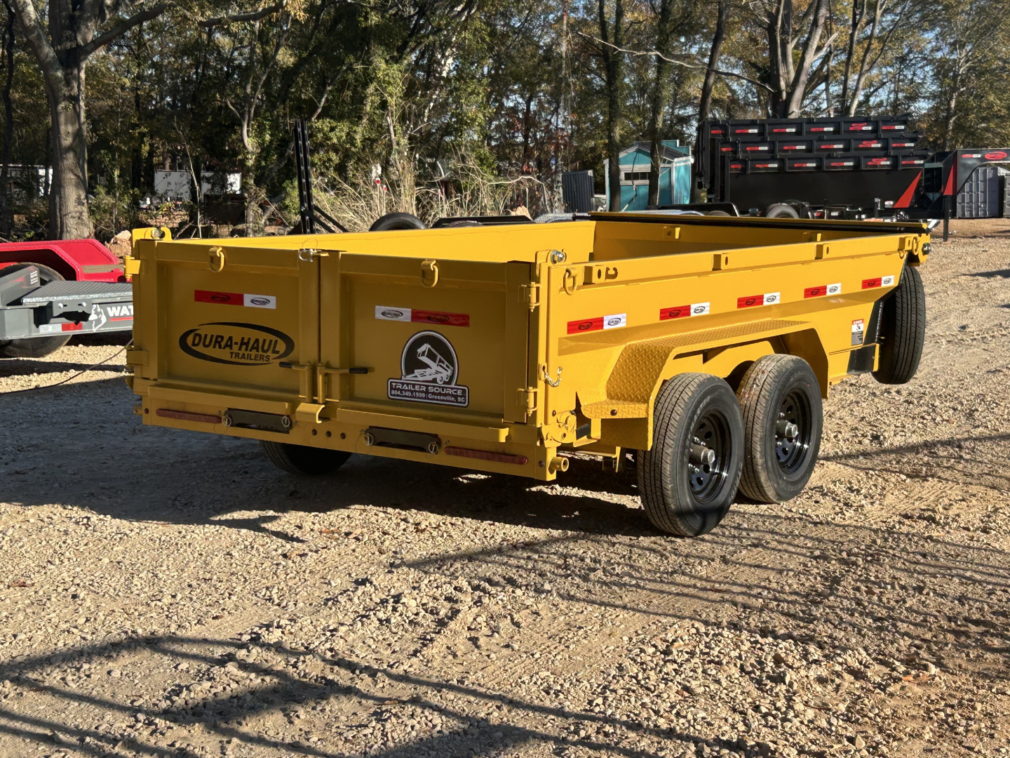 New 2026 Dura-Haul 6x12 TA 10k Dump Trailer