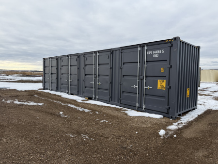 New 2024 Container 40' Five Door Container Storage / Shipping Container