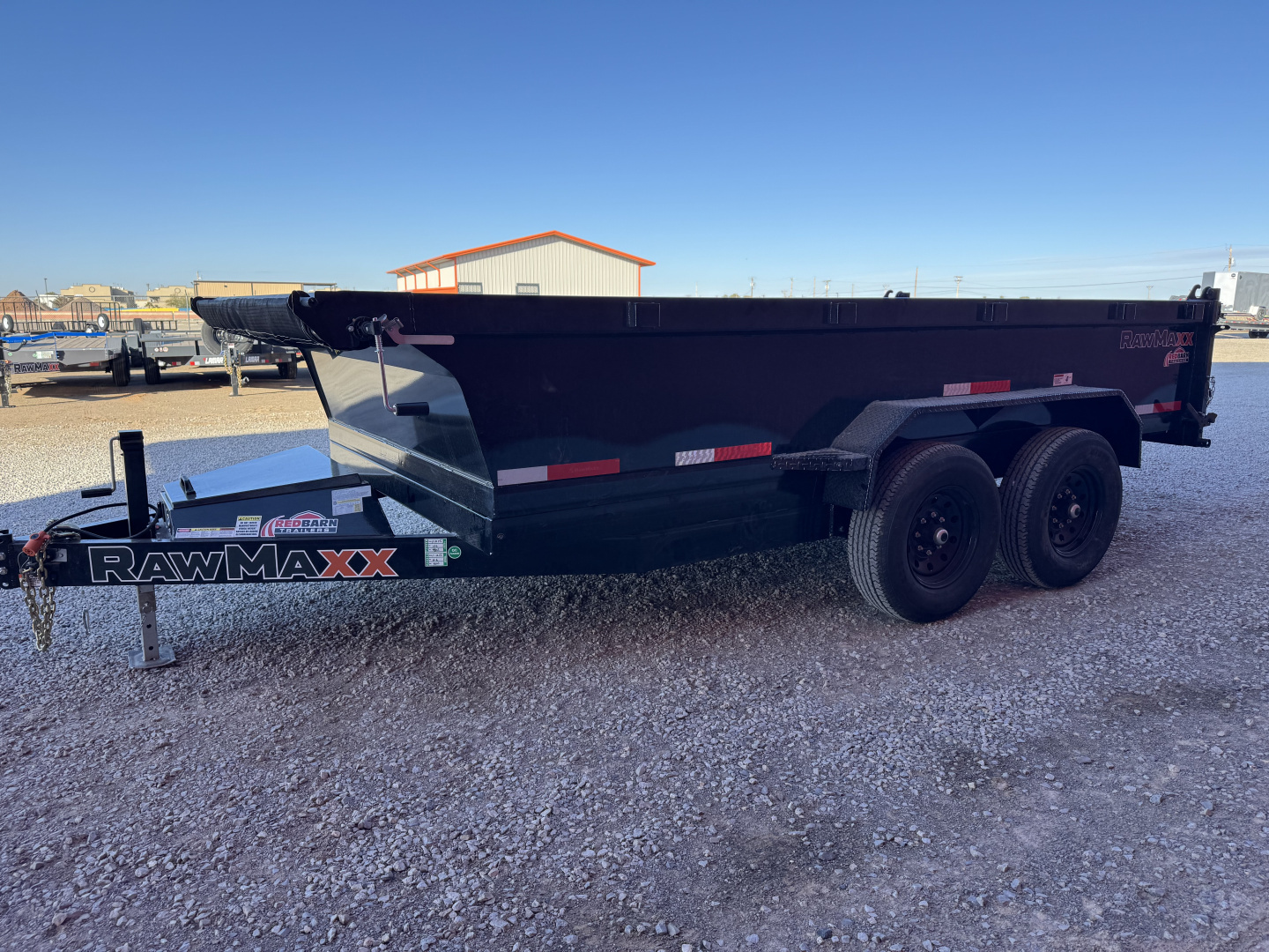 New 2026 RawMaxx PKX 14'X83" BP DUMP TRAILER Dump Trailer