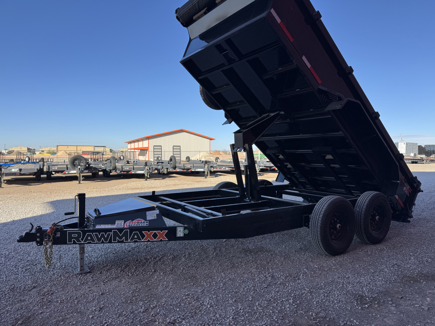New 2026 RawMaxx PKX 14'X83" BP DUMP TRAILER Dump Trailer