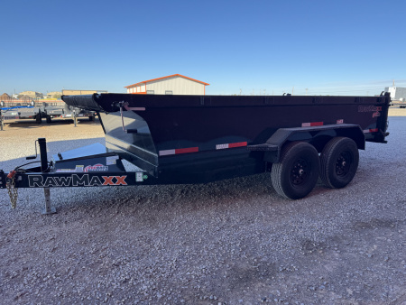 New 2026 RawMaxx PKX 14'X83" BP DUMP TRAILER Dump Trailer