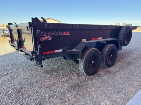 New 2026 RawMaxx PKX 14'X83" BP DUMP TRAILER Dump Trailer