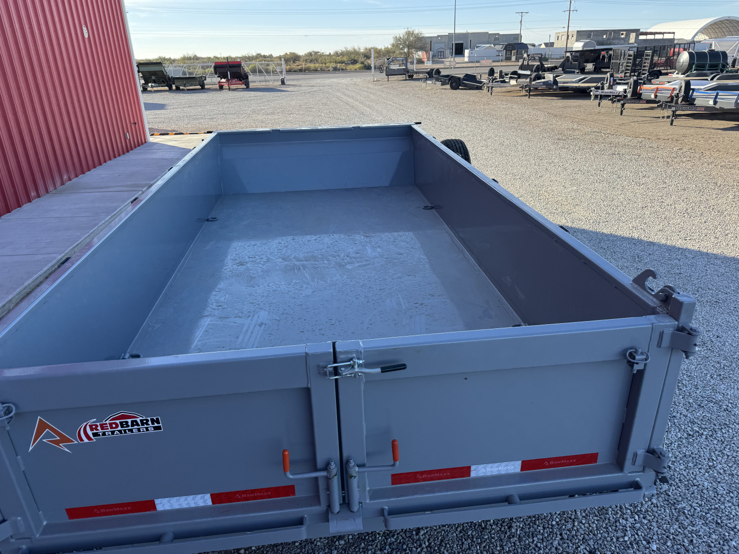 New 2026 RawMaxx PKX 14'X83" BP DUMP TRAILER Dump Trailer