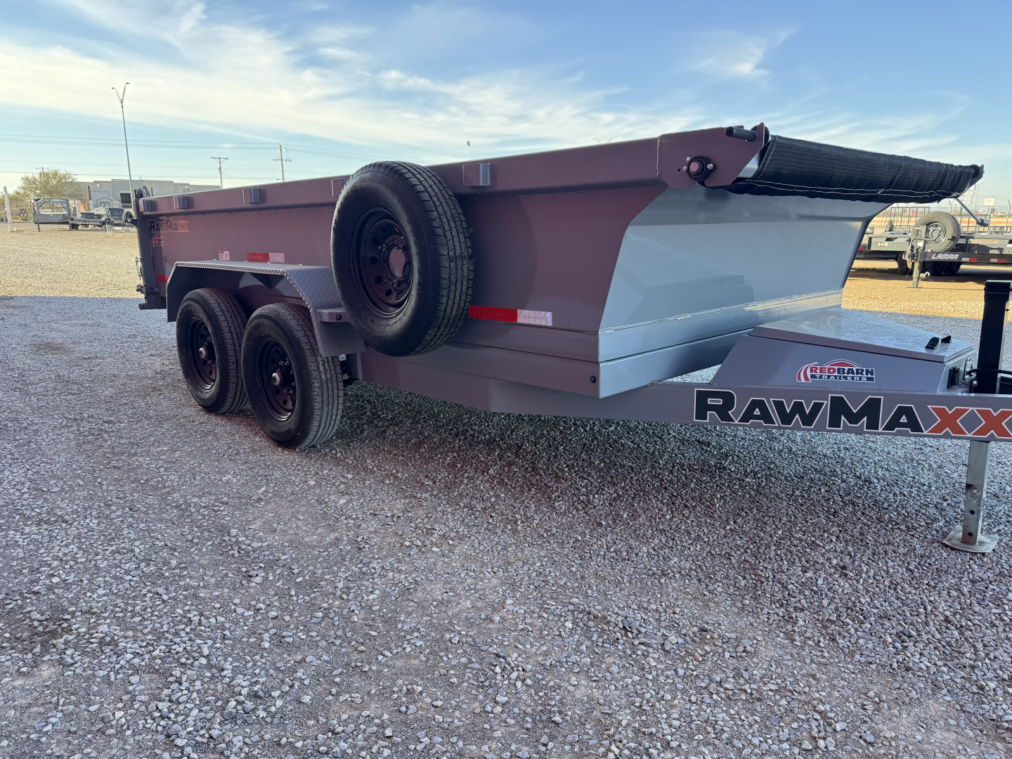 New 2026 RawMaxx PKX 14'X83" BP DUMP TRAILER Dump Trailer