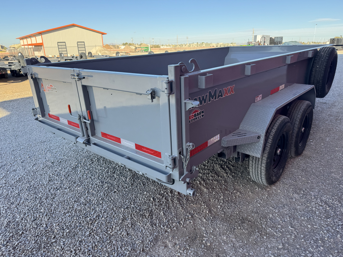 New 2026 RawMaxx PKX 14'X83" BP DUMP TRAILER Dump Trailer