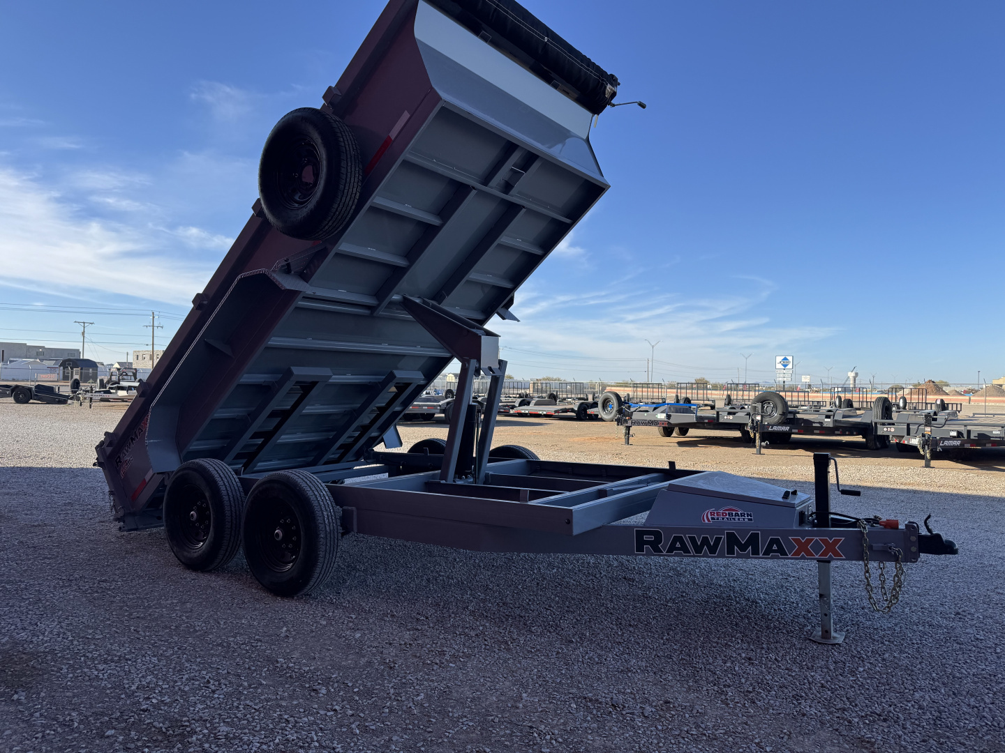 New 2026 RawMaxx PKX 14'X83" BP DUMP TRAILER Dump Trailer