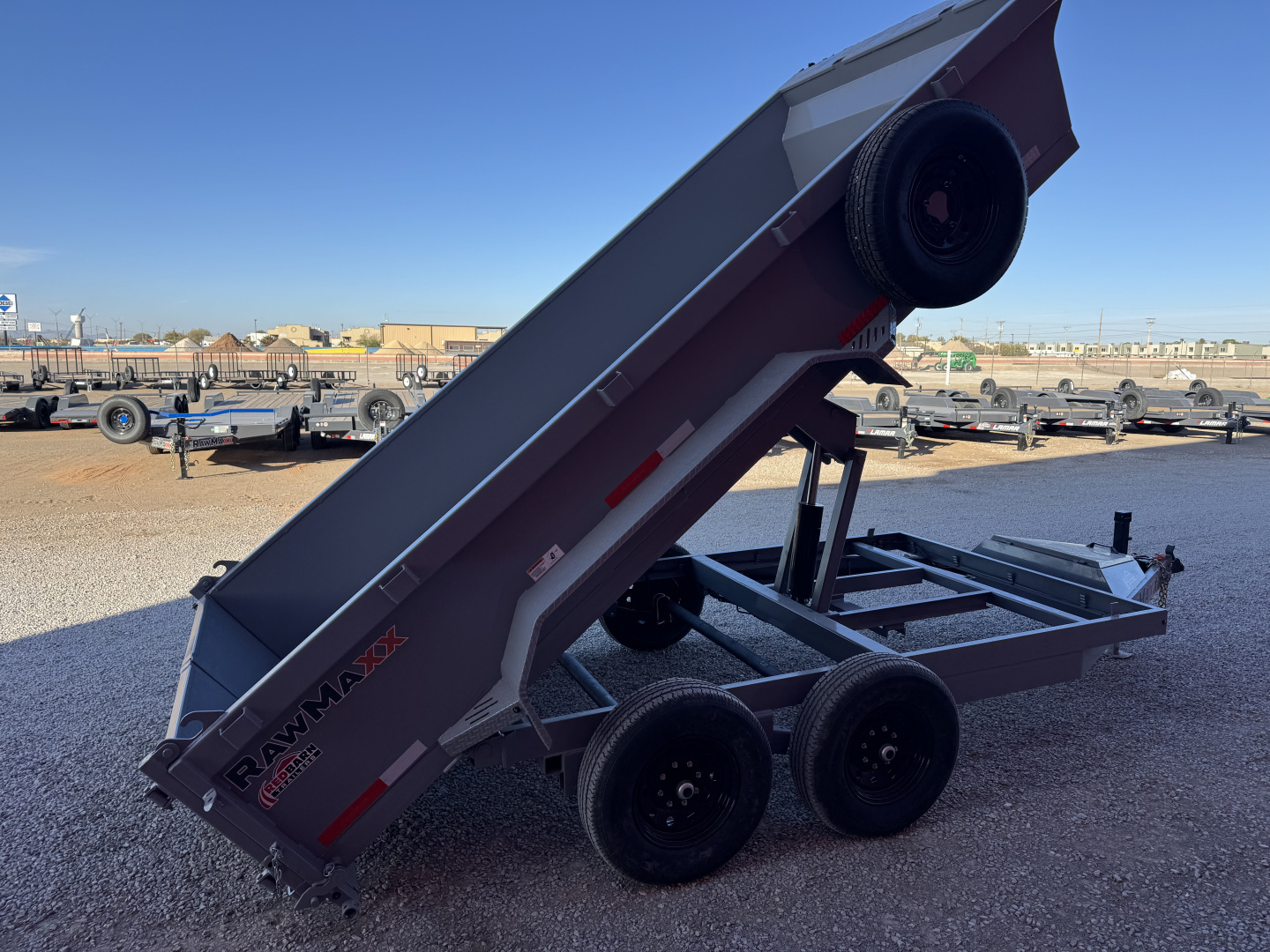 New 2026 RawMaxx PKX 14'X83" BP DUMP TRAILER Dump Trailer