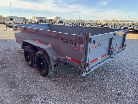 New 2026 RawMaxx PKX 14'X83" BP DUMP TRAILER Dump Trailer