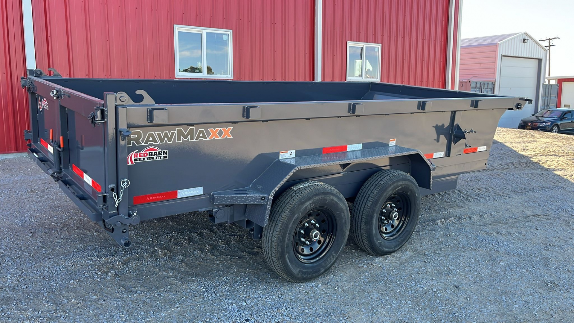 New 2026 RawMaxx PKX 14'X83" BP DUMP TRAILER Dump Trailer