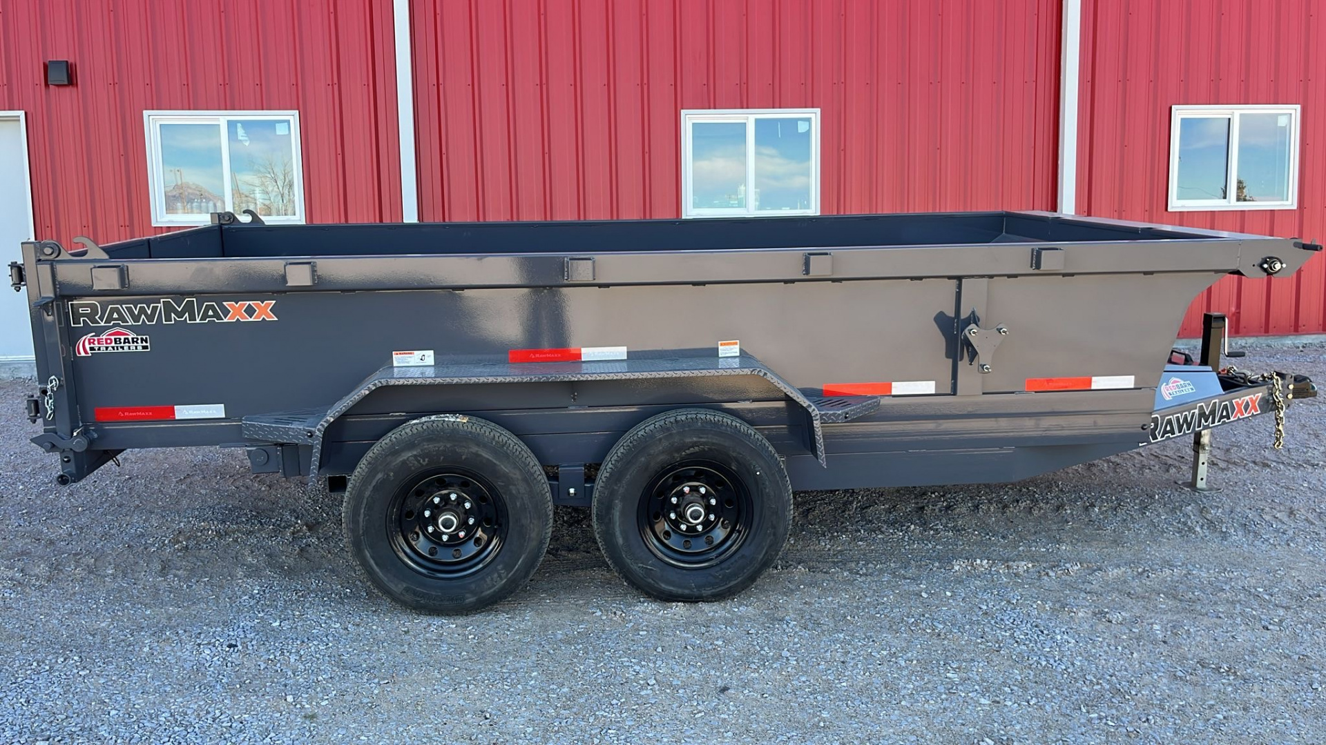 New 2026 RawMaxx PKX 14'X83" BP DUMP TRAILER Dump Trailer