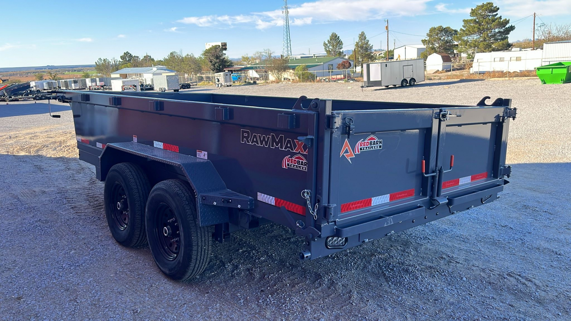 New 2026 RawMaxx PKX 14'X83" BP DUMP TRAILER Dump Trailer