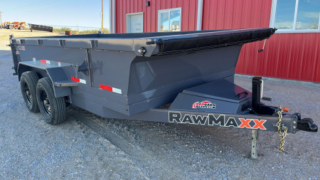 New 2026 RawMaxx PKX 14'X83" BP DUMP TRAILER Dump Trailer