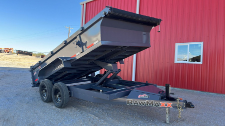 New 2026 RawMaxx PKX 14'X83  BP DUMP TRAILER Dump Trailer