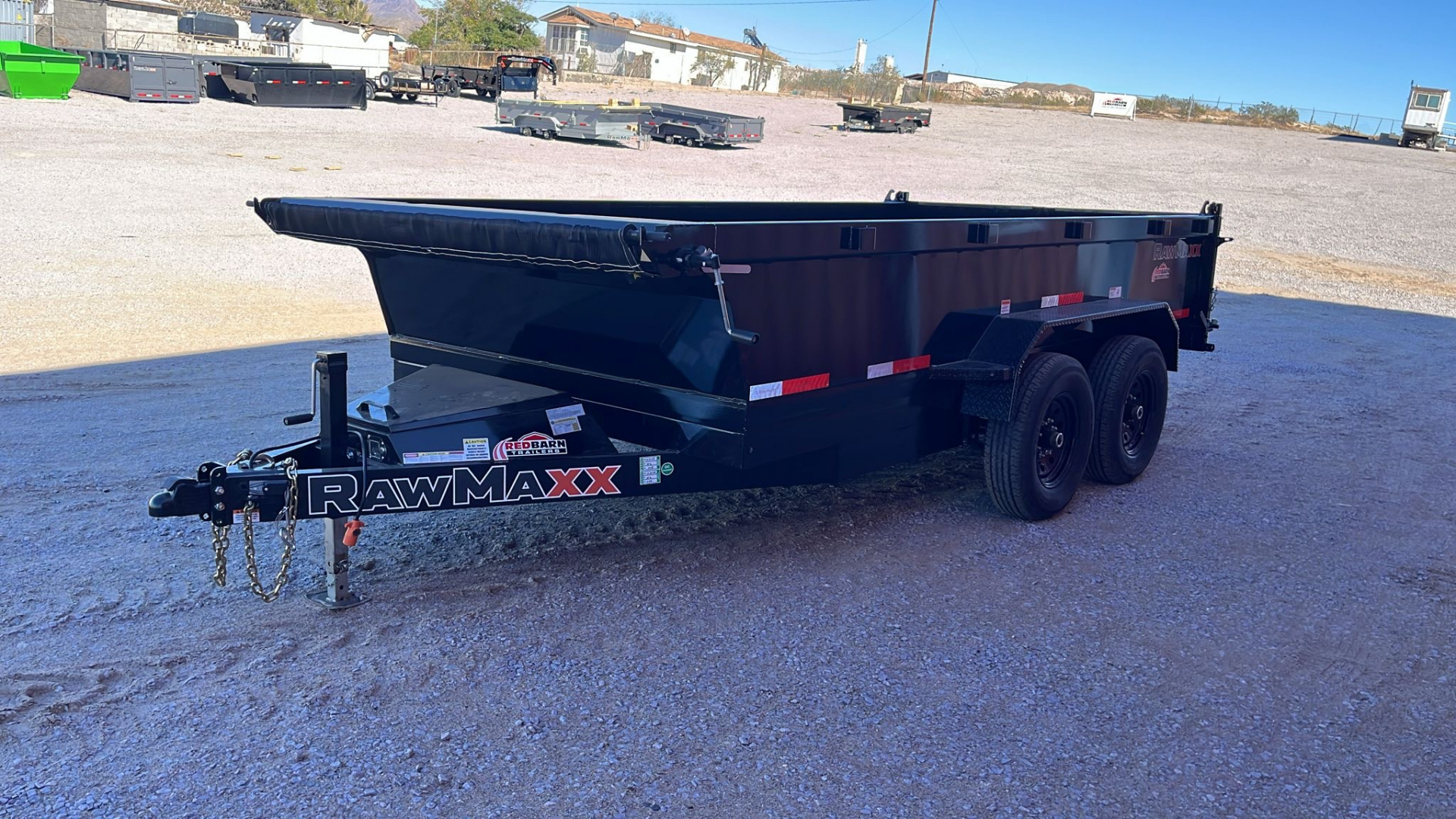 New 2026 RawMaxx PKX 14'X83" BP DUMP TRAILER Dump Trailer