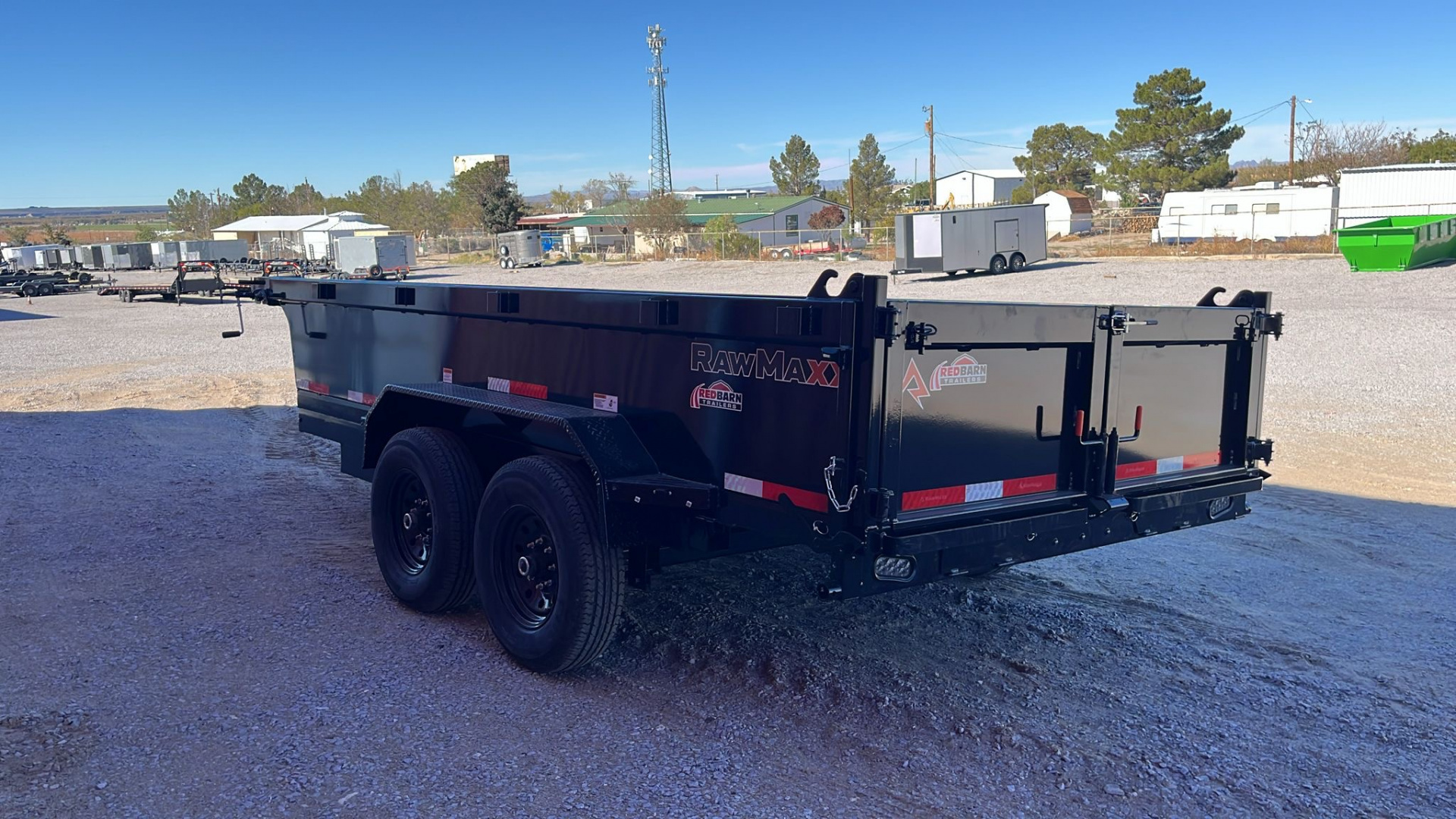 New 2026 RawMaxx PKX 14'X83" BP DUMP TRAILER Dump Trailer