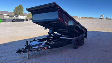 New 2026 RawMaxx PKX 14'X83" BP DUMP TRAILER Dump Trailer