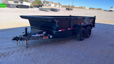New 2026 RawMaxx PKX 14'X83" BP DUMP TRAILER Dump Trailer