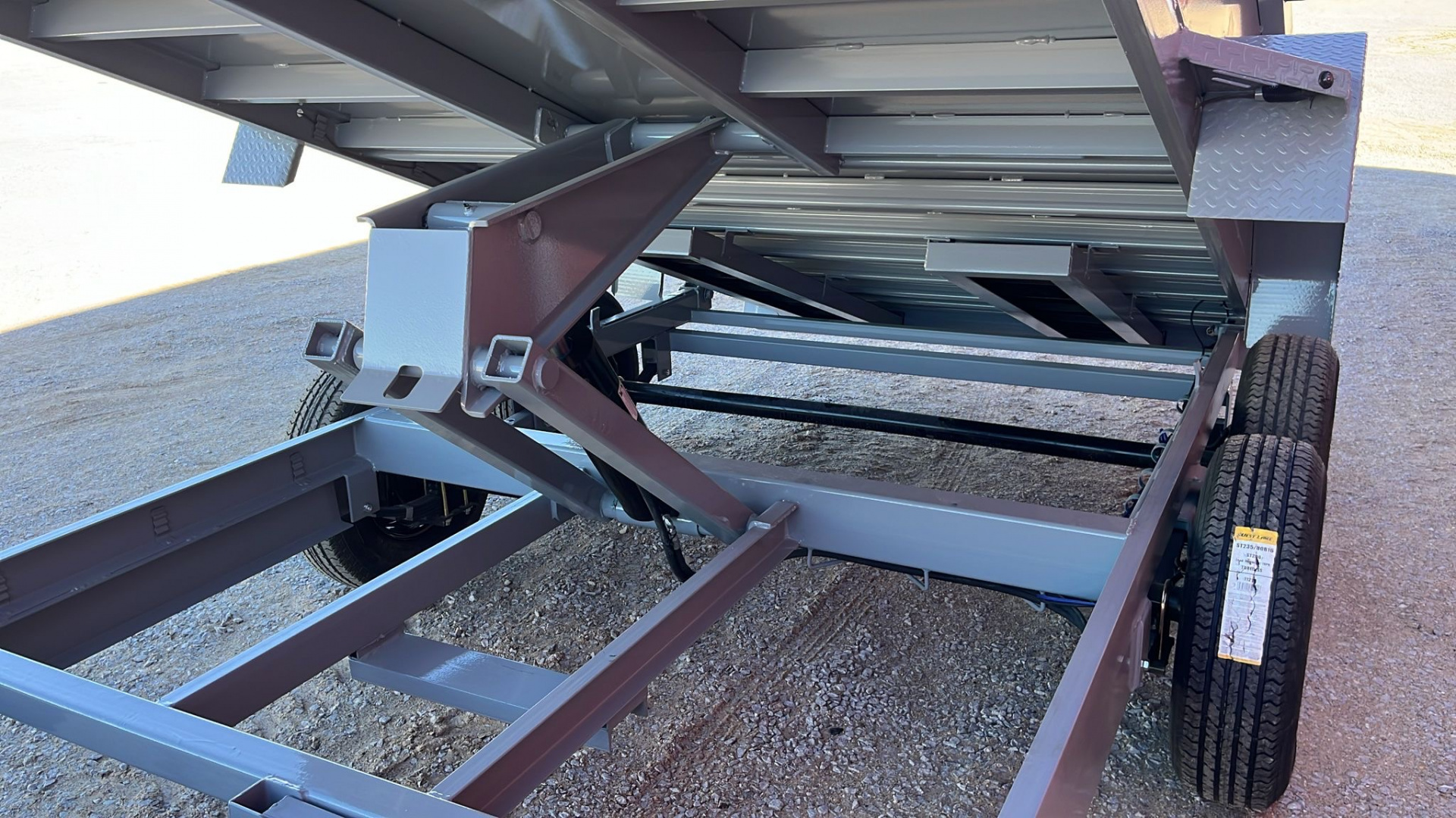 New 2026 RawMaxx PKX 14'X83" BP DUMP TRAILER Dump Trailer