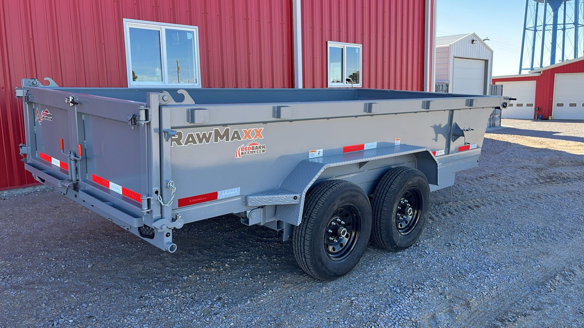 New 2026 RawMaxx PKX 14'X83" BP DUMP TRAILER Dump Trailer