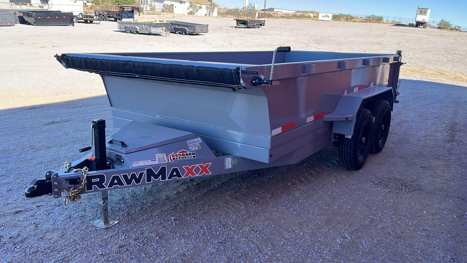 New 2026 RawMaxx PKX 14'X83" BP DUMP TRAILER Dump Trailer