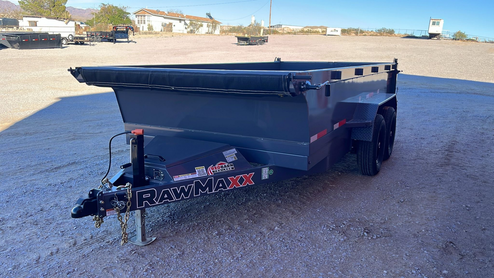 New 2026 RawMaxx PKX 14'X83" BP DUMP TRAILER Dump Trailer