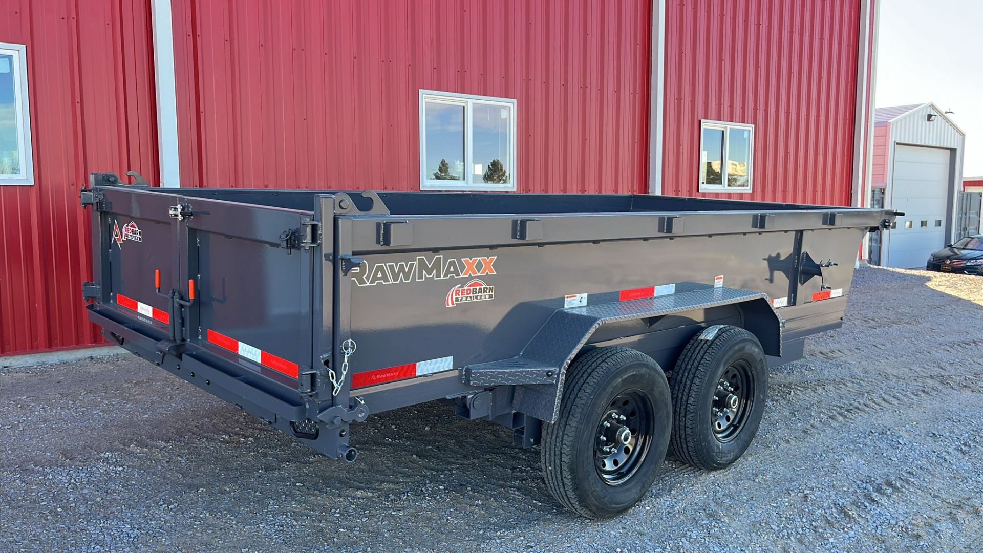 New 2026 RawMaxx PKX 14'X83" BP DUMP TRAILER Dump Trailer