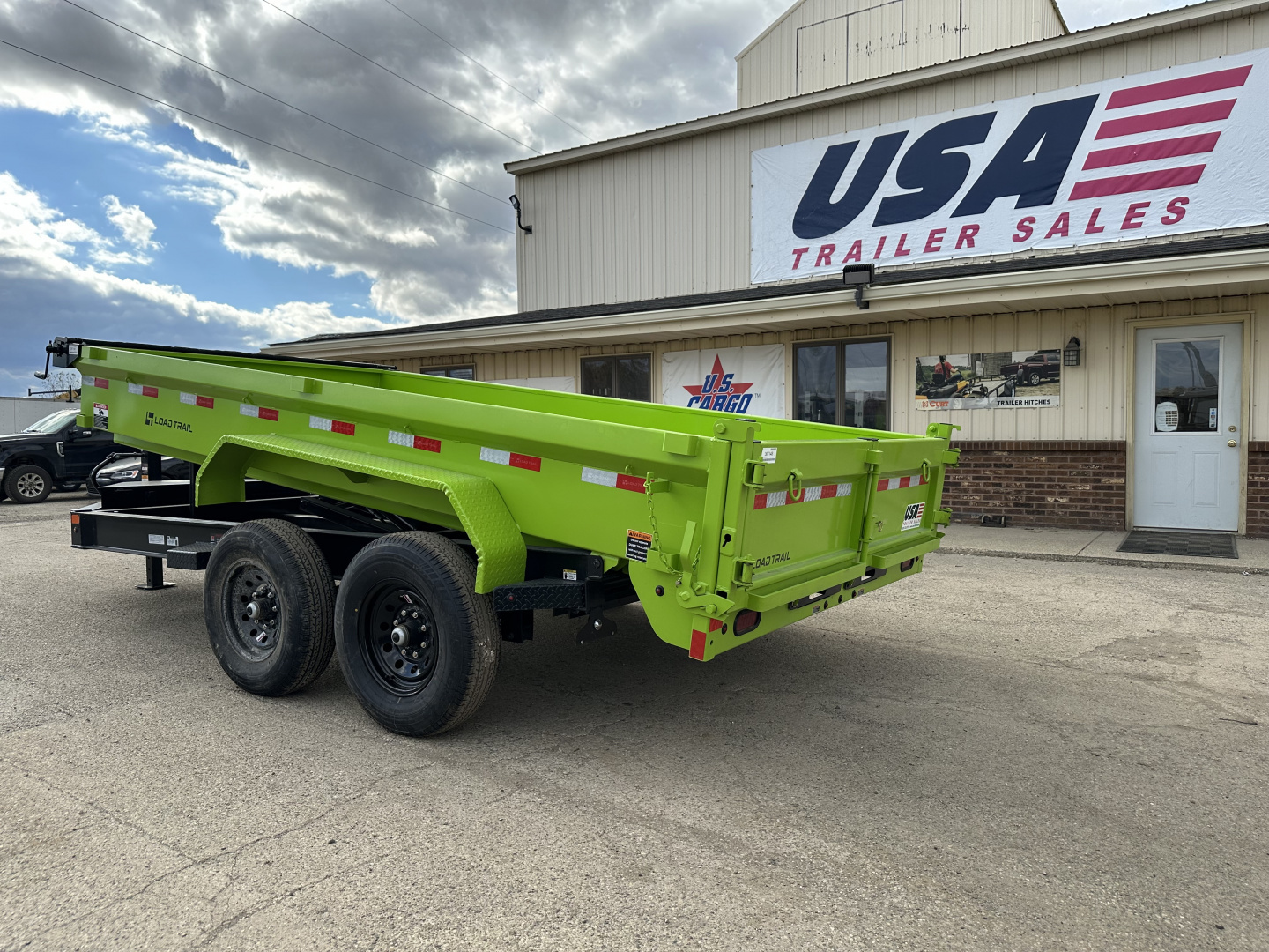 New YEAR END SALE !!! ALL NEW - 2026 Load Trail 83x14 Tandem Axle 14K w/18" Sides Dump Trailer