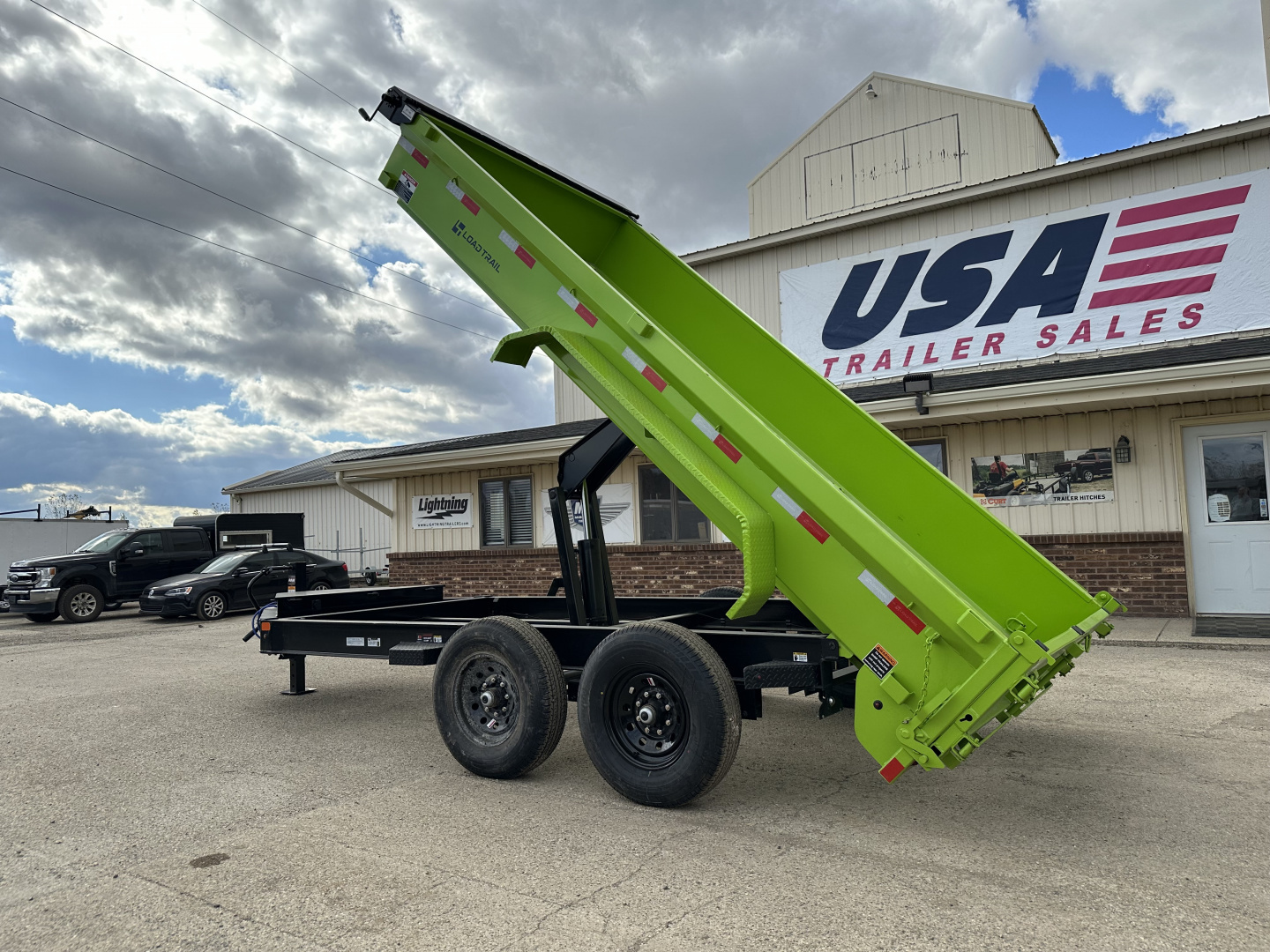 New YEAR END SALE !!! ALL NEW - 2026 Load Trail 83x14 Tandem Axle 14K w/18" Sides Dump Trailer