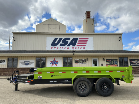 New YEAR END SALE !!! ALL NEW - 2026 Load Trail 83x14 Tandem Axle 14K w/18" Sides Dump Trailer
