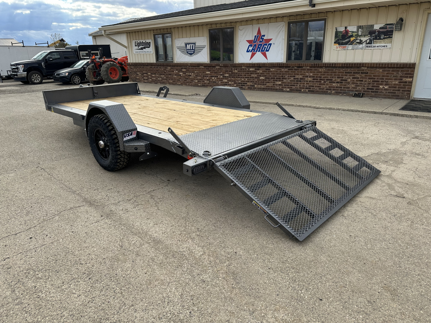 New YEAR END SALE !!! ALL NEW 2026 Load Trail 77x14 SxS Utility Trailer